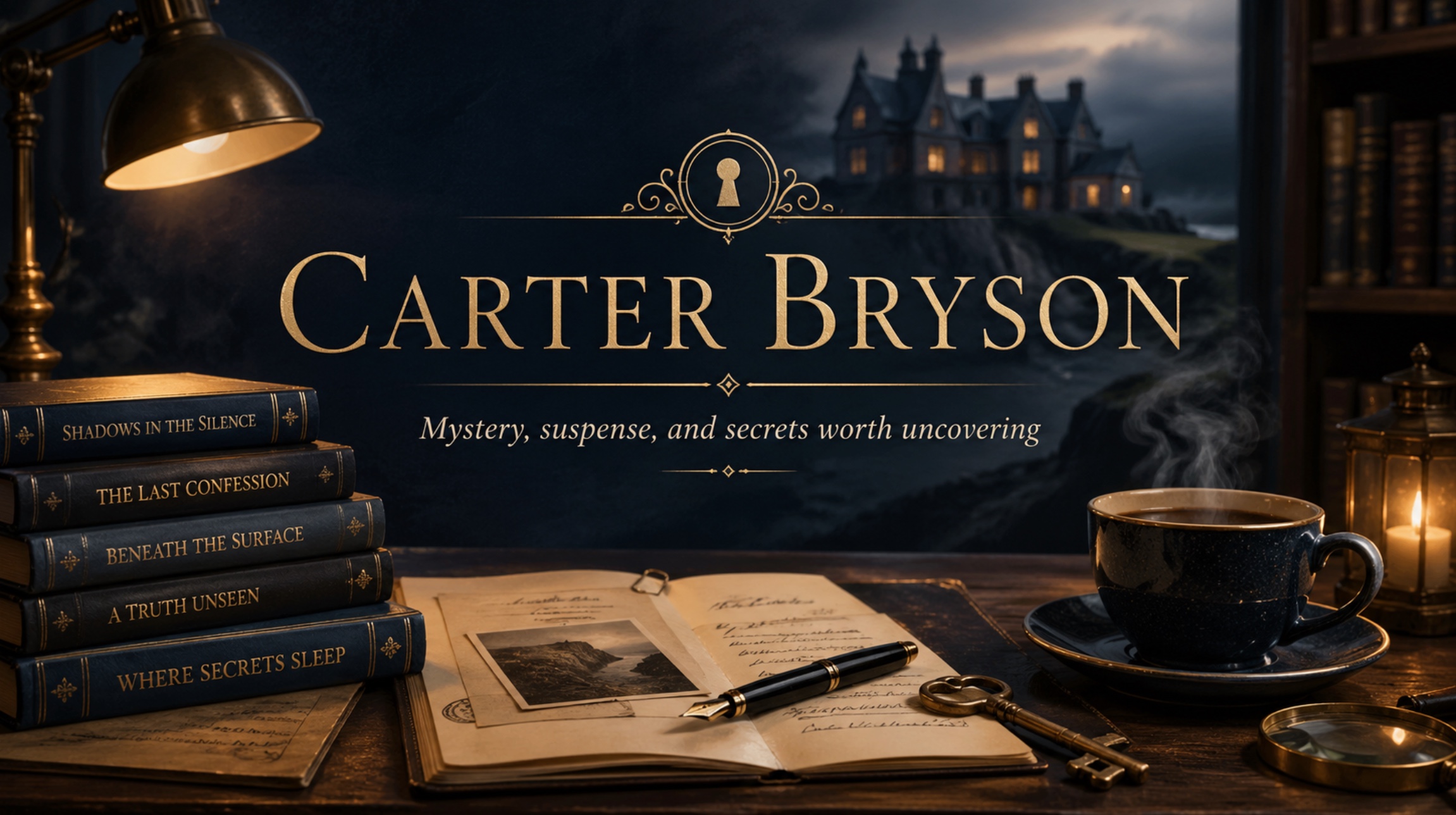 Carter Bryson — Mystery, suspense, and secrets worth uncovering