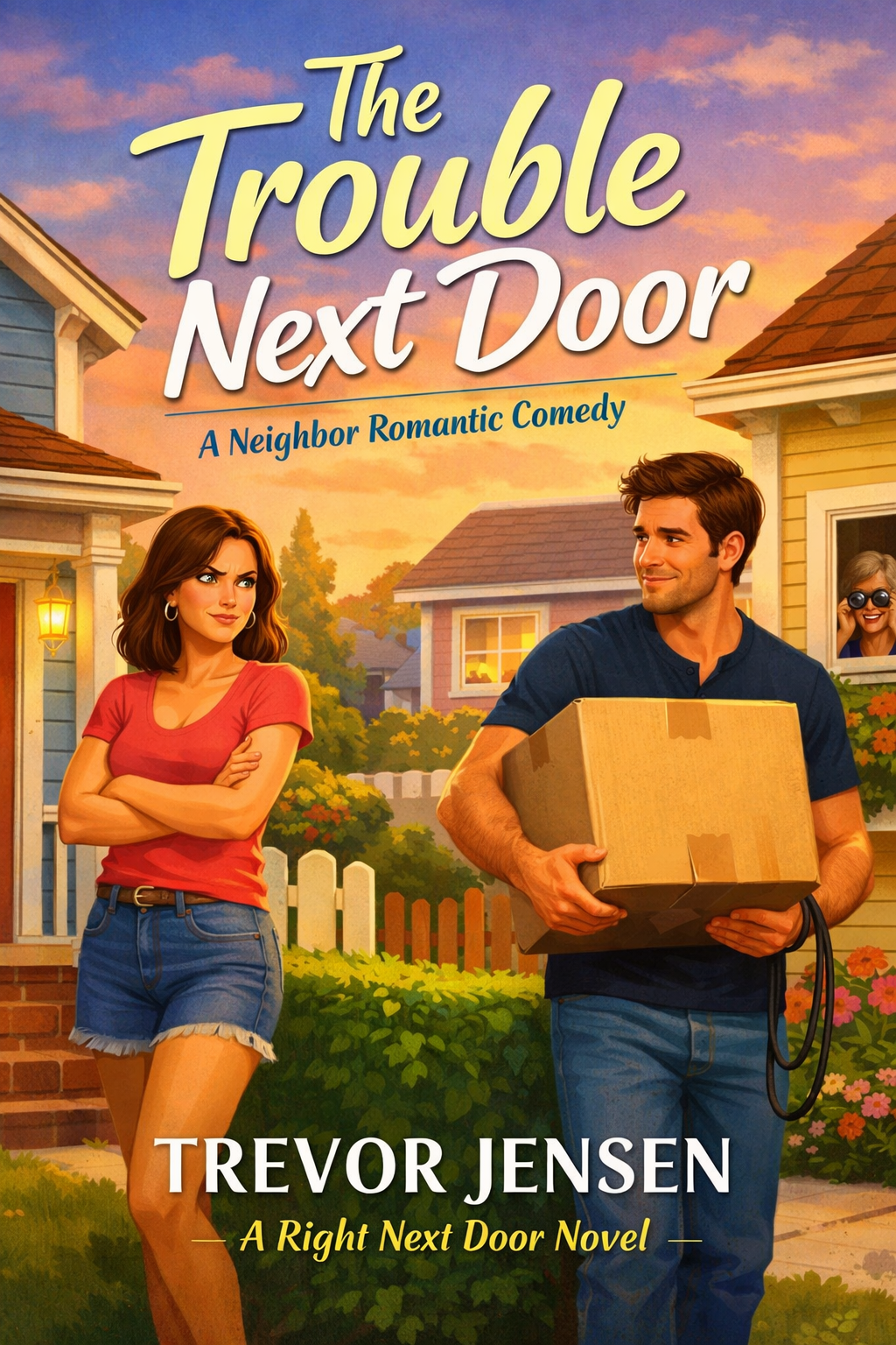 Cover of The Trouble Next Door